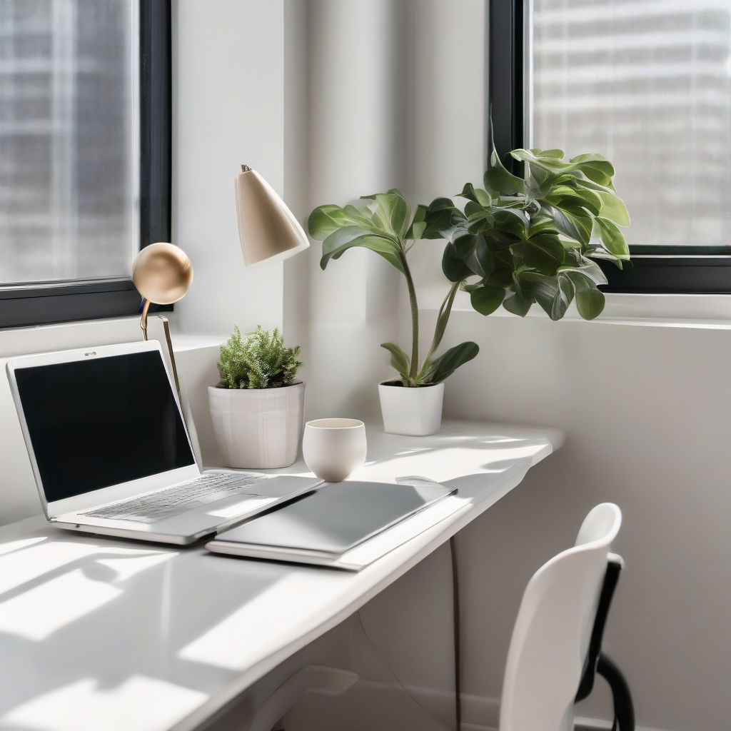 Minimalist Home Office Desk